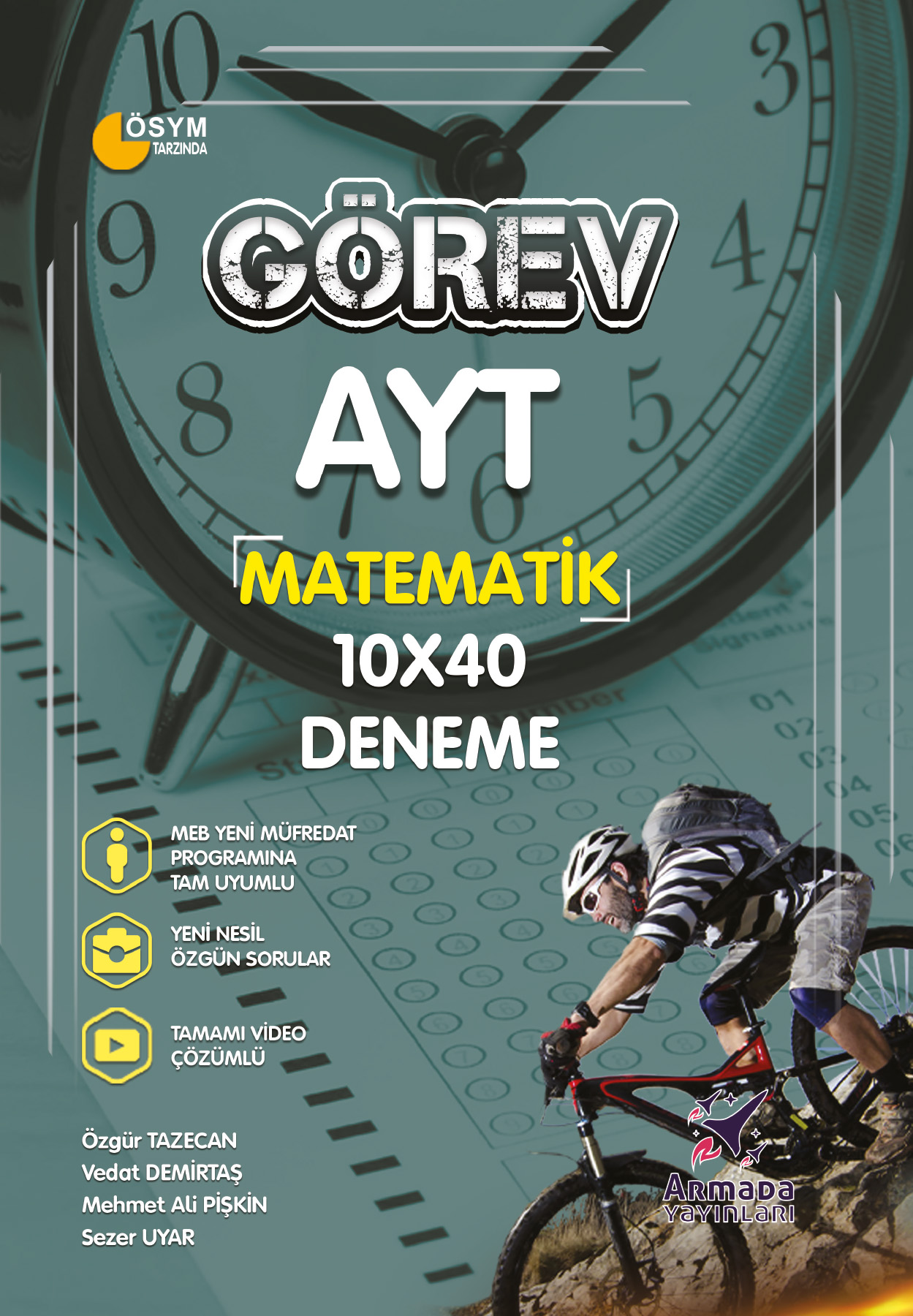 GÖREV AYT MATEMATİK 10x40 DENEME KİTABI